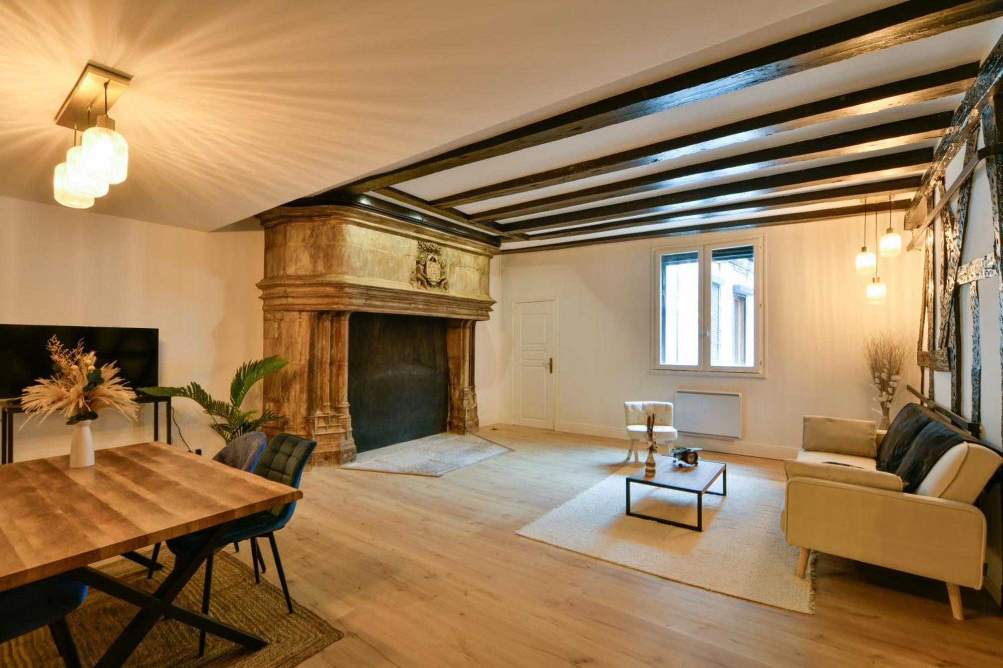La Dame Blanche - Appartement Hypercentre Historique Bourges Exterior photo